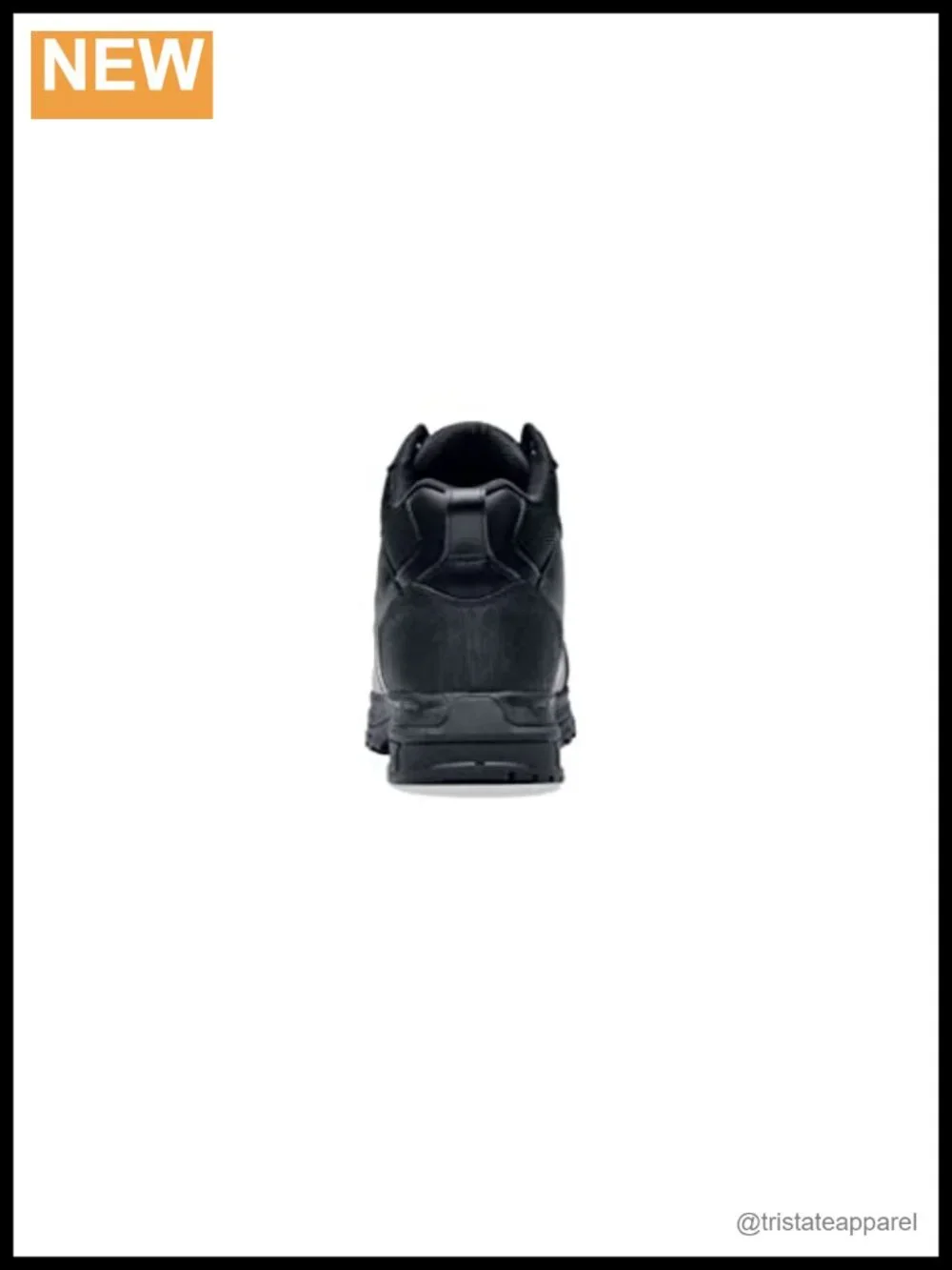Water-Resistant Leather Work Boots with Steel Toe, Slip Resistant